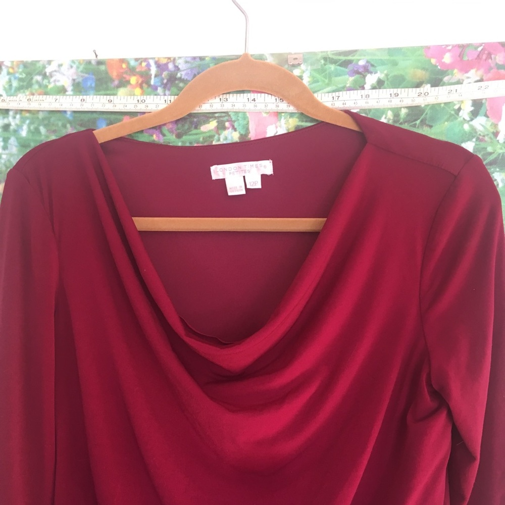 LONDON TIMES Petite Dress 12P